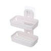 Bathroom Suction Cup Soap Dishes Plastic Holder