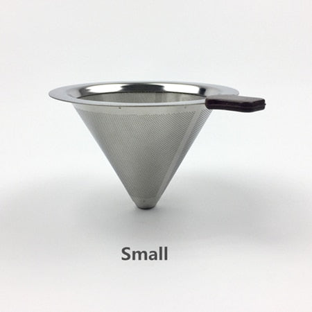 Stainless Steel Coffee Filter Holder Reusable Coffee Filter