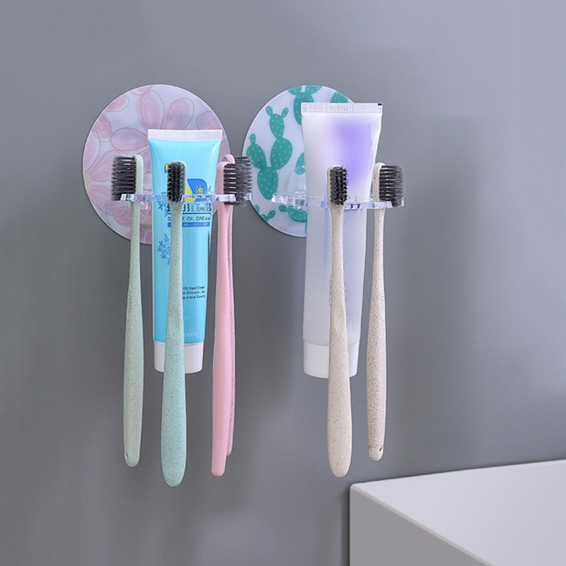 Bathroom Accessories Plastic Toothbrush Holder