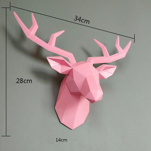 Home Decoration Accessories,3D Deer Head