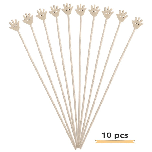 3pcs Flower Rattan Reeds Diffuser Non-fire Replacement