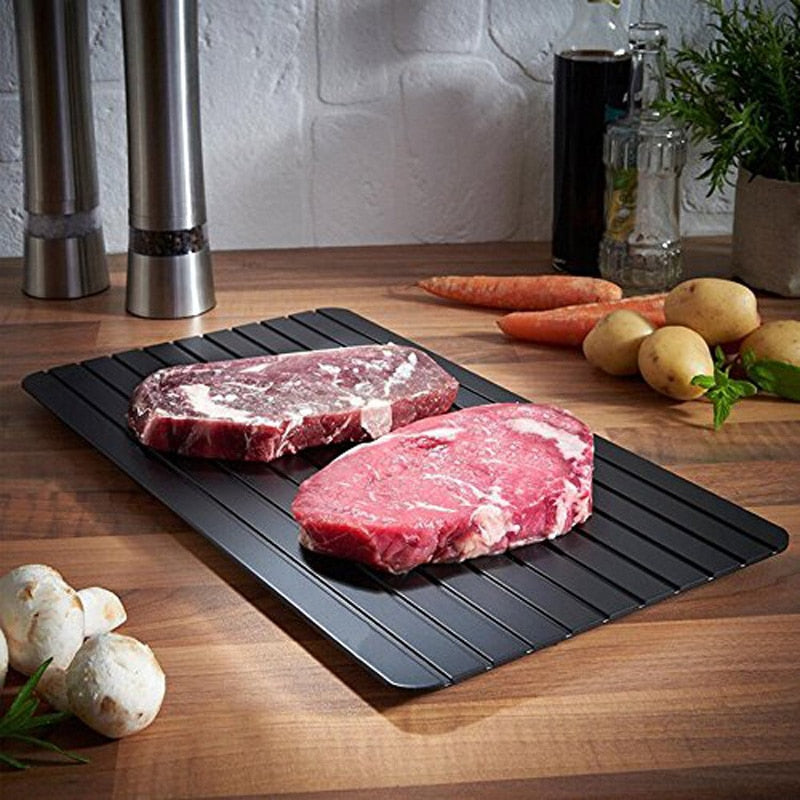Aluminium Fast Defrosting Tray Frozen Meat Thawing